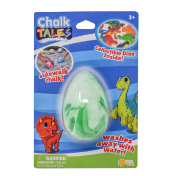 Picture of CHALK TAILS CHALK EGG WITH SURPRISE TOY