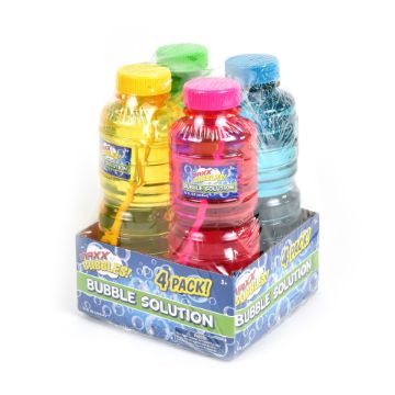 Picture of MAXX BUBBLES PET REFILL BOTTLE 16 OZ - 4 PCS COMBO PACK
