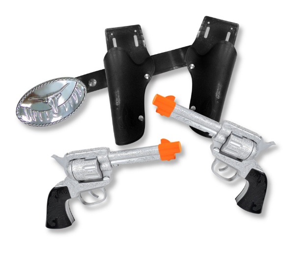 Picture of MAXX ACTION WESTERN SERIES CAP PISTOL COMBO 2 PACK - RING CAPS