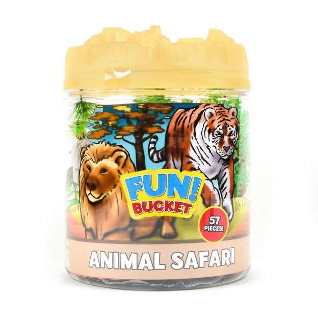 Picture of FUN BUCKET PLAYSET ANIMAL SAFARI