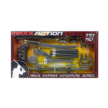 Picture of MAXX ACTION ADVENTURE PLAYSET NINJA WARRIOR DELUXE