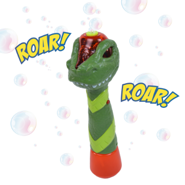 Picture of MAXX BUBBLES LIGHT & SOUND BUBBLE BATON - DINOSAUR