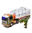 Picture of MAXX ACTION REALISTIC 'LIGHTS & SOUNDS' 1:16 TRUCK LONG HAULER WITH DINOSAUR