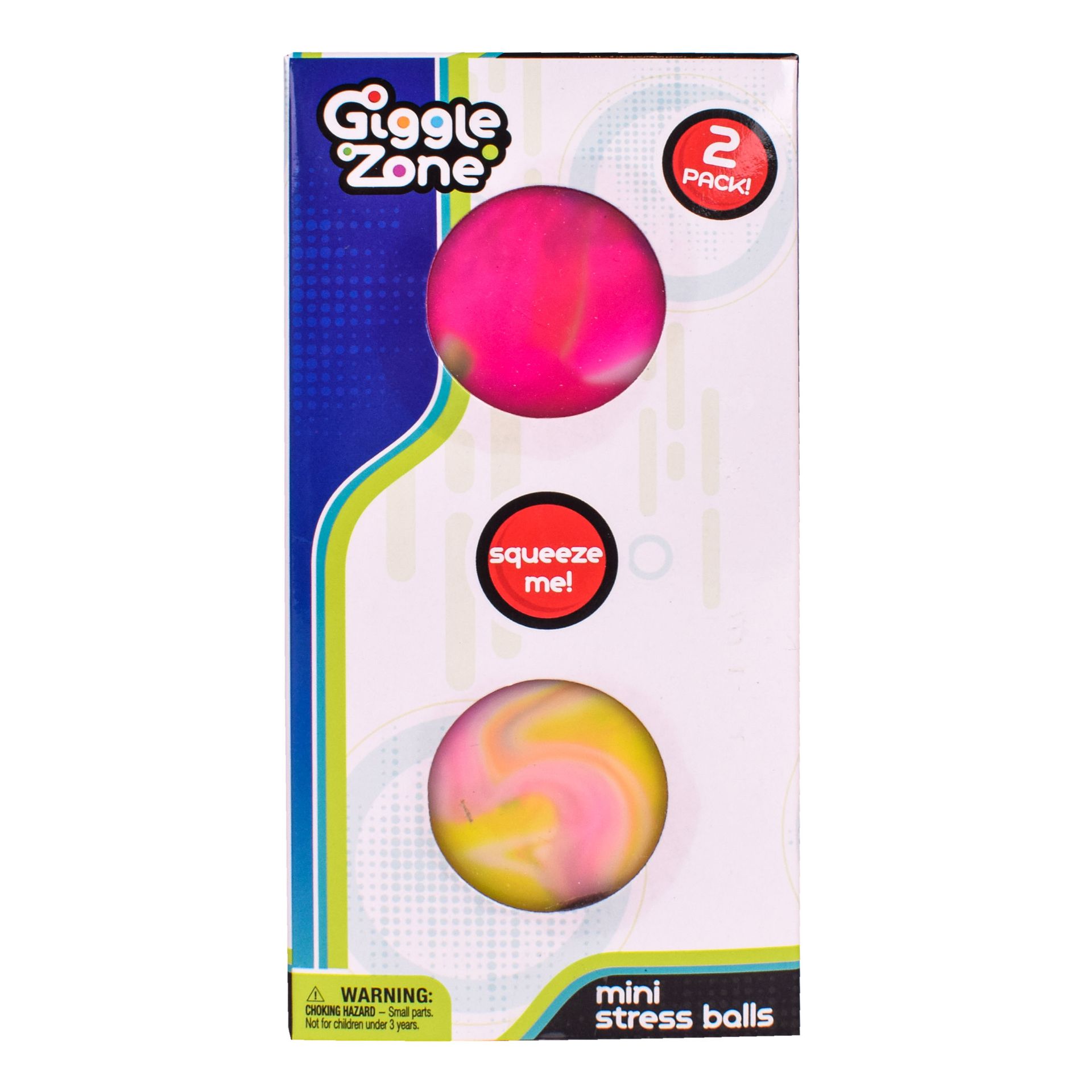 GIGGLE ZONE STRESS BALL 2 PACK