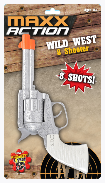 Picture of MAXX ACTION WESTERN SERIES CAP PISTOL - RING CAPS