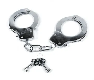 Picture of MAXX ACTION WESTERN SERIES DELUXE MARSHALL HANDCUFFS WITH KEY